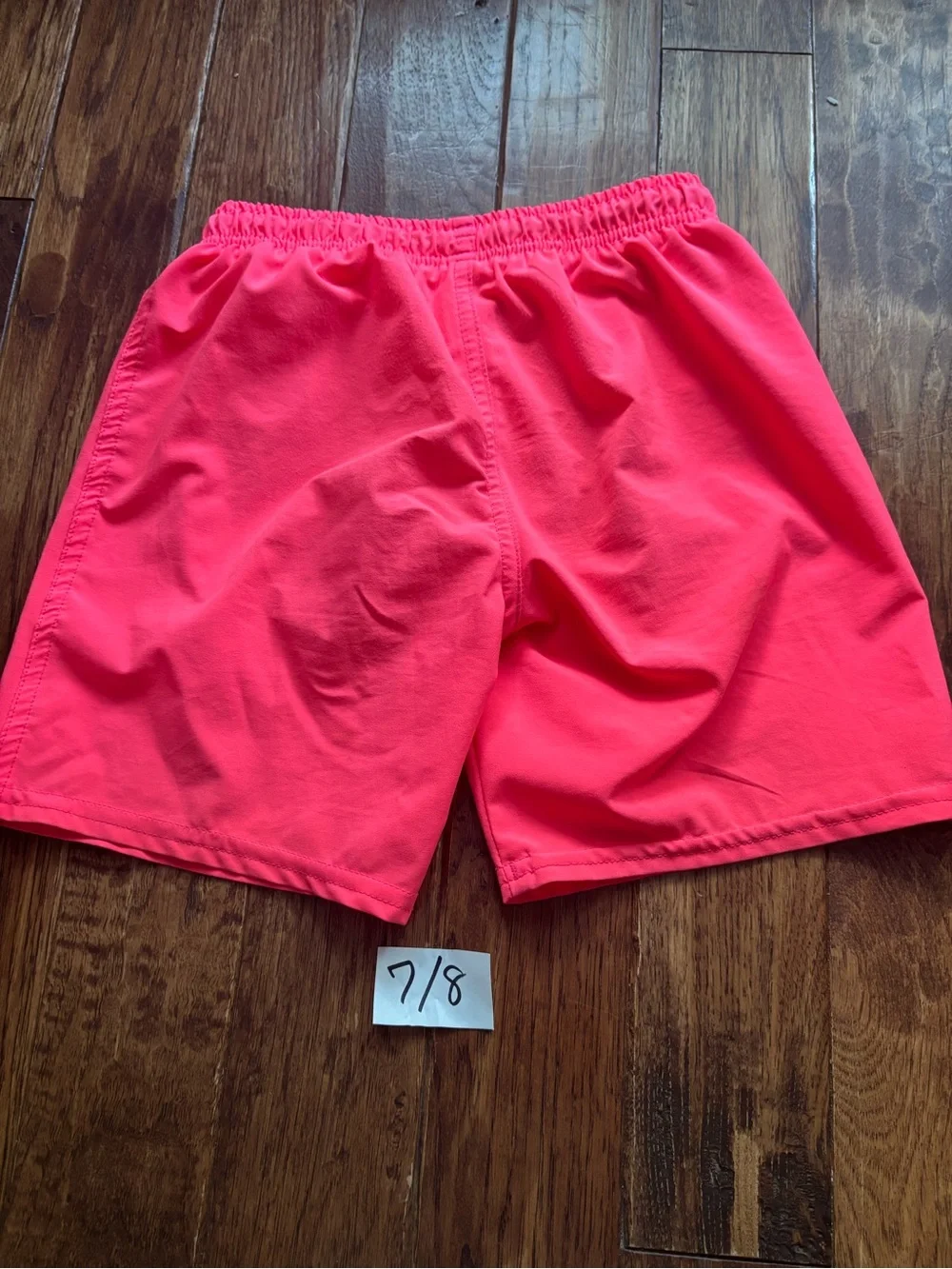 George Hats 7/8 Neon Pink Hybrid Shorts Swim Unlined